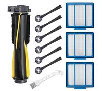 Wlauqueta Replacement Roller Brush Side Brushes Hepa Filters Compatible with IQ RV1001AE RV101 Vacuum Cleaner Accessories