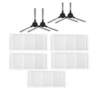 Wlauqueta Robot Vacuum Cleaner HEPA Filter Side Brushes for VCR03 VCR01 / VCR12 Robot Vacuum Cleaner Brush Parts Accessories