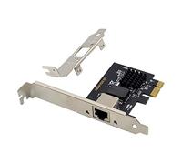 Wlauqueta RTL8125B PCIE X1 Server Network Card 2.5GbE PCIE Gigabit Multi-Gigabit Network Card