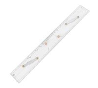 Wlauqueta Ruler Parallel Ruler Nautical Charts Ruler Parallel Mapping Points for Pulling Parallel Ruler 600 MM