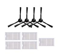 Wlauqueta Sponge Hepa Filter Side Brush Robot Vacuum Cleaner Parts for V55 V50 V5 V5S V3 V3S V50 Pro X5 Accessories