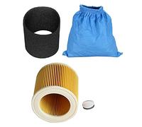 Wlauqueta Textile Filter Bag Wet and Dry Foam Filter HEPA Filter for MV1 WD1 WD2 WD3 Vacuum Cleaner Parts