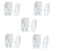 Wlauqueta Universal Motor Filter Accessory for Replaceable Vacuum Cleaner, 25 Pair, for