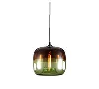 WLBHWL Industrial Vintage Colorful Glass Pendant Lighting 1-Light Farmhouse Loft Bar Ceiling Hanging Lamp Kitchen Island Dining Room Bedroom Chandelier