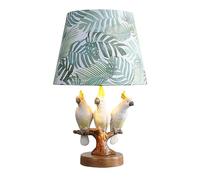WLBHWL Parrot Table Lamps American Retro Garden Small Table Lamp Dedroom Dedside Lamp European Style Living Room Modern Modern Fashion Parrot Decoration