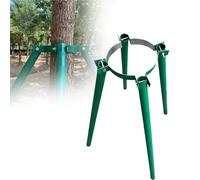 WLCGYD Anti-toppling Tree Stake Supports, Antirust Plant Support Pole w/Fixator for 4"-15" Dia Tree Protection, Straightening a Falling Tree Kit(Dia (15 5/7in),7.2ft)