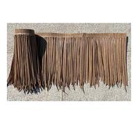 WLCGYD Artificial Thatch Roofing 1 M Long, 2 6 10 22 36 42 58 60 Pieces Realistic Thatched Roof Roll for Tiki Bar/Hut/Poolside Cabana/Umbrella Top, Simulation Gazebo Decor(C,24pc)