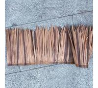 WLCGYD Artificial Thatch Roofing 1 M Long, 2 6 10 22 36 42 58 60 Pieces Realistic Thatched Roof Roll for Tiki Bar/Hut/Poolside Cabana/Umbrella Top, Simulation Gazebo Decor(A,26pc)