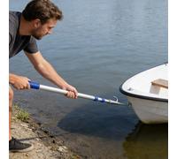 WLCGYD Telescoping Boat Hook, Heavy Duty Aluminum Dock Hook for Boat, Rustproof Boat Pole with Non-Slip Grip for Fishing Mooring Retrieving Rescuing, 1 2 3 4 5 Packs(3Pack,2m/6.6ft)