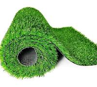 WLCNYL Realistic Synthetic Grass Turf Roll - Non-Fade Artificial Lawn Mat for Garden, Patio & Backyard - Natural Looking Fake Grass (2x1m/6.56x3.28ft)