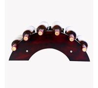 WLCNYL Solid Wood Bridge Creative Wine Bottle, Rack Decoration Wine Display Stand Wine Cabinet Wine Rack Winerack Wine Rack European Arch Bridge Simple Wine Rack Modern Living Room (Color