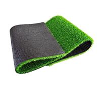 WLCNYL Thick Realistic Artificial Grass Mat 8ft X 12ft Synthetic Fake Astro Turf Indoor Carpet Dogs Pets 20mm Pile Height(Size:2.5x5m) (Green 3x5m)