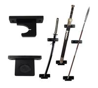 WLDDFF Sword Wall Mount Display Stand Vertical Hangers for Holding Katana, Lightsaber, Samurai, Axe (1 Hole)