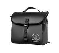 WLDOCA Multi-Purpose Motorcycle Bag, Waterproof 5-10L Expandable Saddlebag Universal Motorcycle Side Tool Bag with Handbag Carry Handle,Black