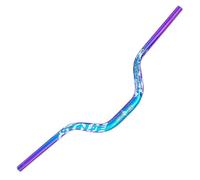 WLDOCA Rainbow Color Aluminium Alloy MTB Handlebar - 50/90/120mm Rise for Trail AM XC DH Racing, 31.8 * 720/780mm,780×90mm