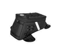 WLDOCA Waterproof 5L Motorcycle Tank Bag, Detachable Shoulder Bag with Non-Slip Base, External Expansion Straps, Reflective Strips & Cable Outlet,A