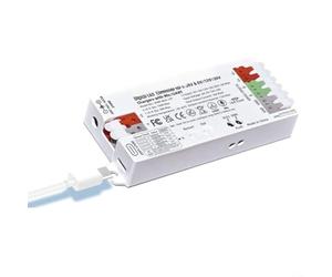 WLED Controller for Digital LED Strip with Microphone, USB-C 5-24V 60W Power Delivery, Smart Music Reactive Light Control for WS2812B WS2811 SK6812 RGB Strips