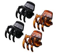 wlertcop Medium Hair Clips Butterfly Hair Clips for Women Girl's, 4 Pieces