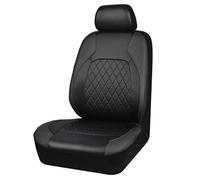 WLFgxr Car front seat covers, for KIA Sportage 2012-2017, Front Seat and Headrest Covers, Leather Waterproof NonSlip Front Protectors,A