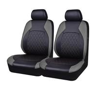 WLFgxr Car front seat covers, for VW Caddy 2000-2024, Front Seat and Headrest Covers, Leather Waterproof NonSlip Front Protectors,C