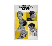 WLFUUNB BigBang Pop Singer Cool Retro Music Album Cover Canvas Poster Wall Art Decorative Painting Bedroom Painting Posters 24x36inch(60x90cm) Unframe-style