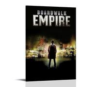 WLFUUNB Boardwalk Empire Great Retro Movie TV Series Canvas Poster Wall Art Decorative Painting Bedroom Painting Posters 24x36inch(60x90cm) Frame-style