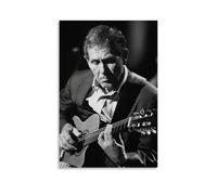 WLFUUNB Chet Atkins Pop Singer Cool Retro Music Album Cover Canvas Poster Wall Art Decorative Painting Bedroom Painting Posters 12x18inch(30x45cm) Unframe-style