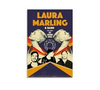 WLFUUNB Laura Marling Pop Singer Cool Retro Music Album Cover Canvas Poster Wall Art Decorative Painting Bedroom Painting Posters 16x24inch(40x60cm) Unframe-style