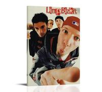 WLFUUNB Limp Bizkit Pop Singer Cool Retro Music Album Cover Canvas Poster Wall Art Decorative Painting Bedroom Painting Posters 24x36inch(60x90cm) Frame-style