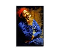 WLFUUNB Marvin Gaye Pop Singer Cool Retro Music Album Cover Canvas Poster Wall Art Decorative Painting Bedroom Painting Posters 08x12inch(20x30cm) Unframe-style