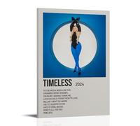 WLFUUNB Meghan Trainor Pop Singer Cool Retro Music Album Cover Canvas Poster Wall Art Decorative Painting Bedroom Painting Posters 08x12inch(20x30cm) Frame-style