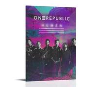 WLFUUNB OneRepublic Pop Singer Cool Retro Music Album Cover Canvas Poster Wall Art Decorative Painting Bedroom Painting Posters 16x24inch(40x60cm) Frame-style