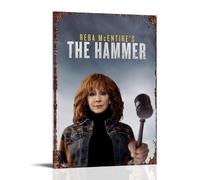WLFUUNB Reba Mcentire Pop Singer Cool Retro Music Album Cover Canvas Poster Wall Art Decorative Painting Bedroom Painting Posters 24x36inch(60x90cm) Frame-style
