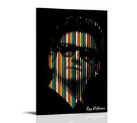WLFUUNB Roy Orbison Pop Singer Cool Retro Music Album Cover Canvas Poster Wall Art Decorative Painting Bedroom Painting Posters 16x24inch(40x60cm) Frame-style