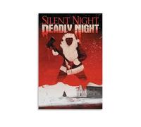 WLFUUNB Silent Night, Deadly Night Great Retro Movie TV Series Canvas Poster Wall Art Decorative Painting Bedroom Painting Posters 20x30inch(50x75cm) Unframe-style