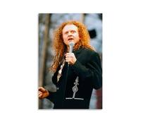 WLFUUNB Simply Red Pop Singer Cool Retro Music Album Cover Canvas Poster Wall Art Decorative Painting Bedroom Painting Posters 24x36inch(60x90cm) Unframe-style