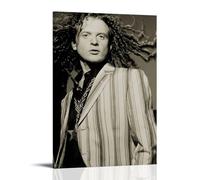 WLFUUNB Simply Red Pop Singer Cool Retro Music Album Cover Canvas Poster Wall Art Decorative Painting Bedroom Painting Posters 24x36inch(60x90cm) Frame-style
