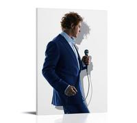 WLFUUNB Simply Red Pop Singer Cool Retro Music Album Cover Canvas Poster Wall Art Decorative Painting Bedroom Painting Posters 16x24inch(40x60cm) Frame-style