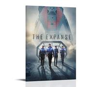 WLFUUNB The Expanse Great Retro Movie TV Series Canvas Poster Wall Art Decorative Painting Bedroom Painting Posters 24x36inch(60x90cm) Frame-style