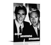 WLFUUNB The Righteous Brothers Pop Singer Cool Retro Music Album Cover Canvas Poster Wall Art Decorative Painting Bedroom Painting Posters 16x24inch(40x60cm) Frame-style