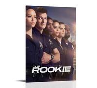 WLFUUNB The Rookie Great Retro Movie TV Series Canvas Poster Wall Art Decorative Painting Bedroom Painting Posters 16x24inch(40x60cm) Frame-style