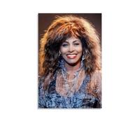 WLFUUNB Tina Turner Pop Singer Cool Retro Music Album Cover Canvas Poster Wall Art Decorative Painting Bedroom Painting Posters 12x18inch(30x45cm) Unframe-style