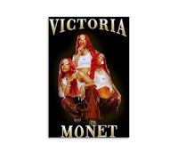 WLFUUNB Victoria Monét Pop Singer Cool Retro Music Album Cover Canvas Poster Wall Art Decorative Painting Bedroom Painting Posters 16x24inch(40x60cm) Unframe-style