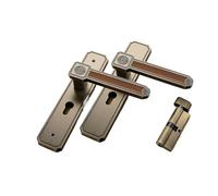WLH Alexanders Entry Door Knob Keyed Entry Handle with Lock and Key DIY-Friendly Install for Interior and Exterior Entrance Doors(Color2,Silent Lock)