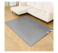 WLH Alexanders Heating Pads Graphene Electric Heated Rug Indoor Heater Soft Plush Carpet With Thermostat And Timer For Living Room Bedroom Office Carpet(Color2,.100 * 100cm)