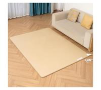 WLH Alexanders Heating Pads Graphene Electric Heated Rug Indoor Heater Soft Plush Carpet With Thermostat And Timer For Living Room Bedroom Office Carpet(Color3,50 * 150cm)