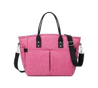 WLH Alexanders Lunch Bag Lunch Bags Reusable Insulated Leakproof Lunch Box Tote Bag with Strap Thermal Cooler Bag for School Cooler Bags(Rot)