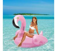 Wlicon Flamingo Pool Float Pool Floats Large Flamingo Pool Fun Beach Floaties Suitable for Beach Ocean Summer Swimming Pool Adult Party Decoration (Pink)