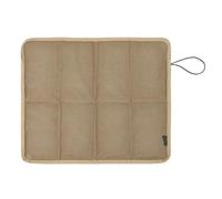 WLIHDB 2pcs Oxford Cloth Camping Mat Folding Sitting Pad Waterproof Seat Portable Cushion for Outdoor(Khaki)