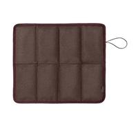 WLIHDB 2pcs Oxford Cloth Camping Mat Folding Sitting Pad Waterproof Seat Portable Cushion for Outdoor(Coffee)
